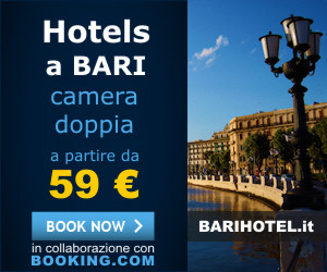Prenotazione Hotel a Bari - in collaborazione con BOOKING.com le migliori offerte hotel per prenotare un camera nei migliori Hotel al prezzo più basso!